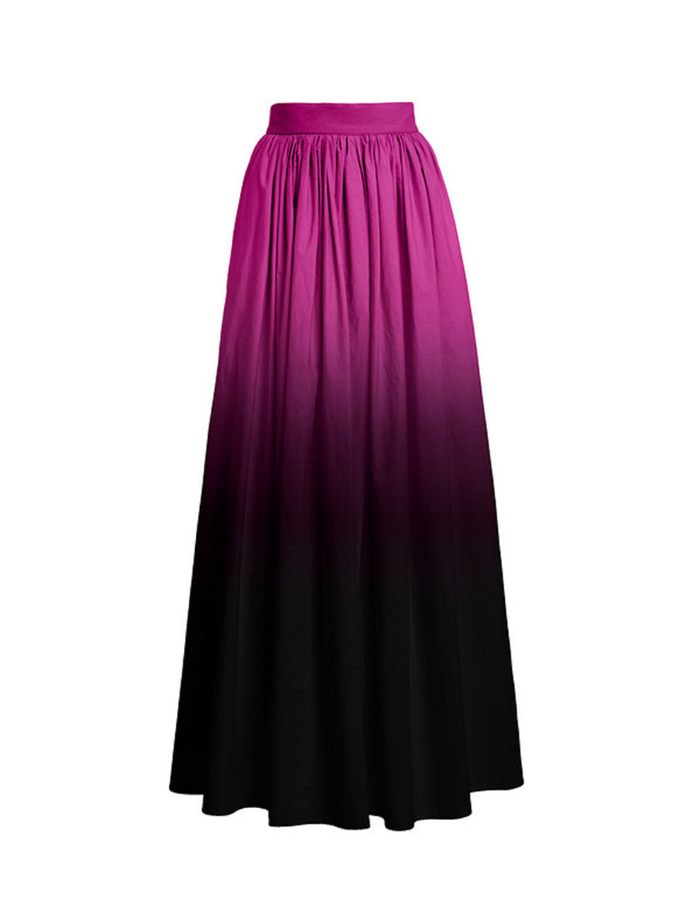 Purple Rose Ruffles One Piece With Bathing Suit Swing Skirt
