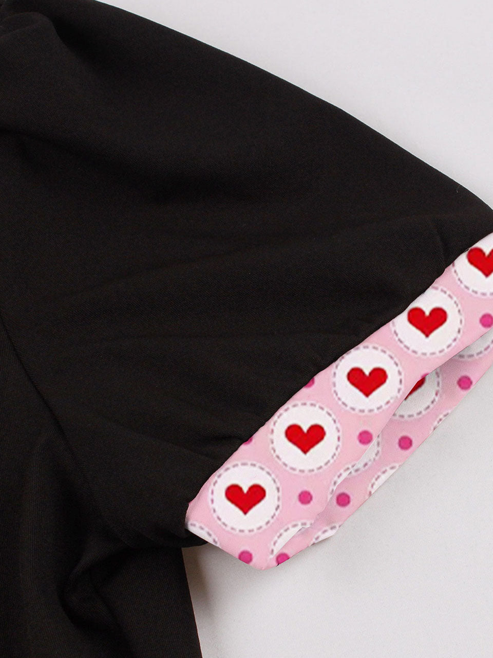 Pink Sweet Love 1950S Vintage Swing Dress